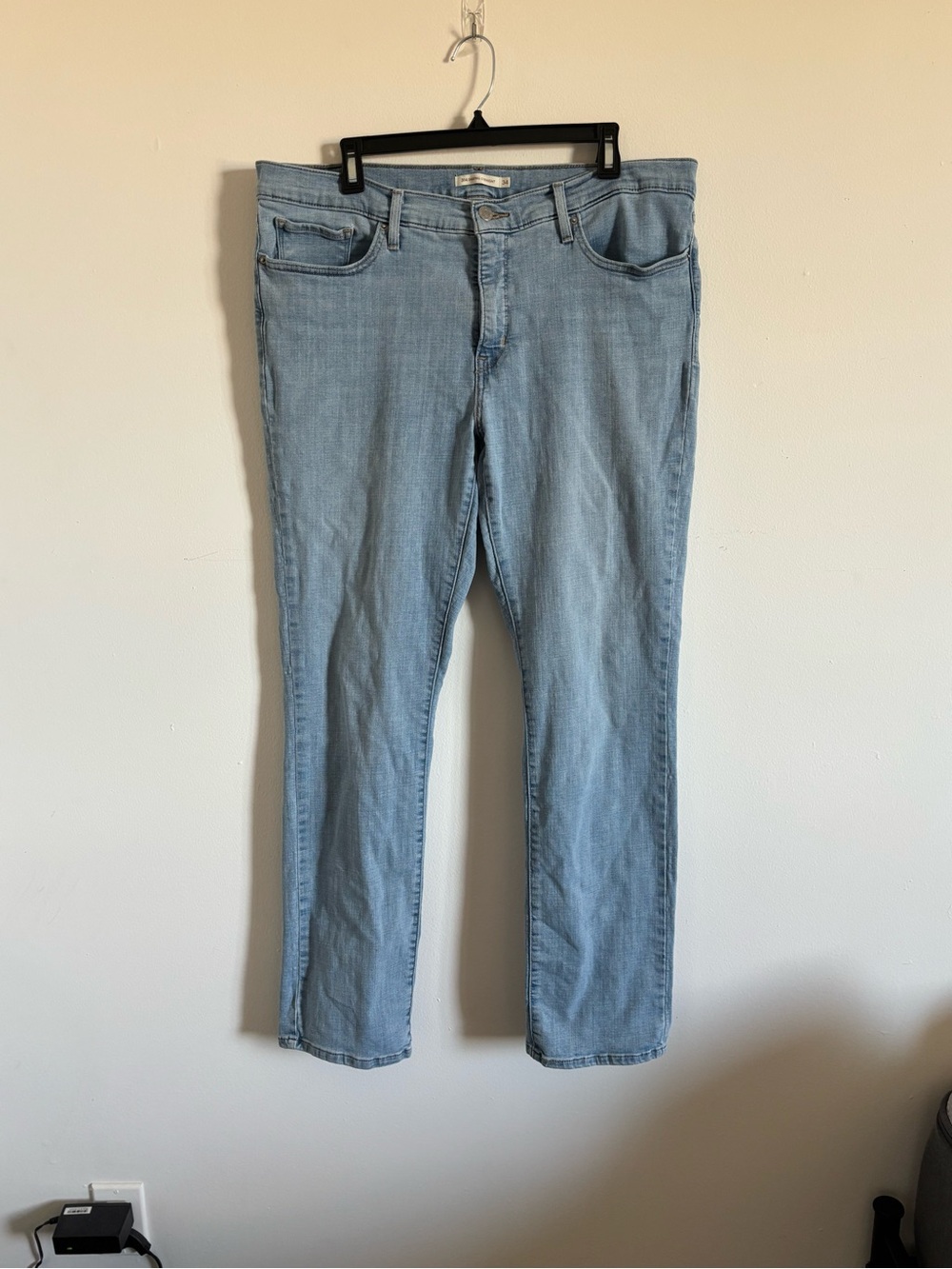 Levi's 314 Shaping Straight Jeans in Light Blue